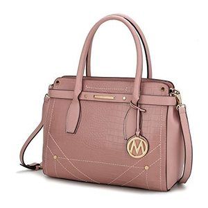 Cecile Medium Top Handle Satchel Coral One Size